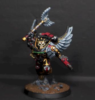 Warhammer 30K - Chaplin by mikecarrero