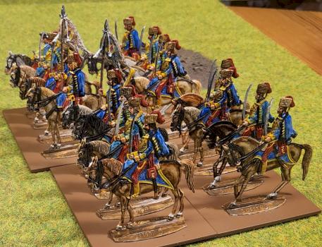 Austrian Hussar regiment Esterhazy (7 years war flats) by Kolja