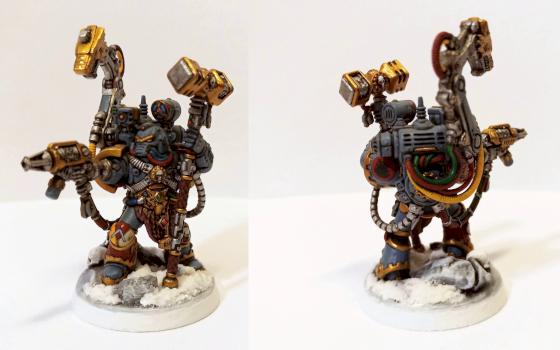 Space wolves iron priest by Ulfhrafn Grim