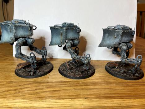 Death Korps of Krieg Sentinel (proxy) - Red Makers by Herrn