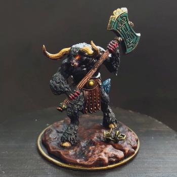 DnD Frameworks Minotaur by pHBalanced