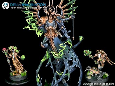 C'tan Nagash and Subordinates!!! by DEN of IMAGINATION