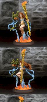 Pharess, Fire Sorceress by Pendrag0n