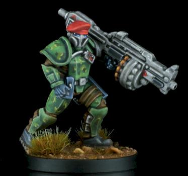 Blood Beret with Southpaw (Warzone Eternal) by Kabin Miniatures