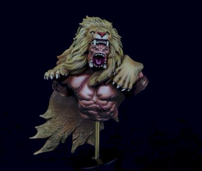 Orc Lion Hunter by Red Crane Miniatures