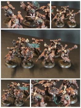Plague Marine squad by yravalet
