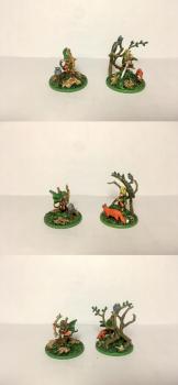Warmaster Wood elves Characters #2 by Forest Elf