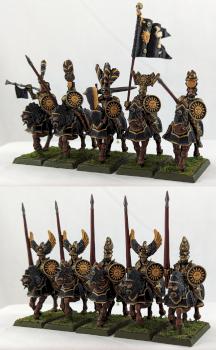 Warhammer The Empire Knights of the Blazing Sun unit by the Goat