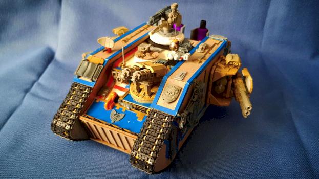 Kitbash/ScratchBuild Land raider (Warhammer 400000) by Mavernoncraft.almaty