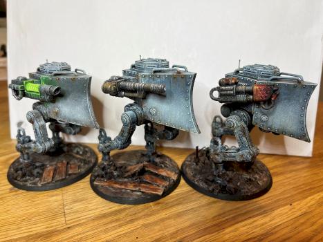 Death Korps of Krieg Sentinel (proxy) - Red Makers by Herrn