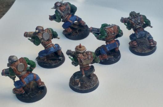 Ork Shoota Boyz by dadgad