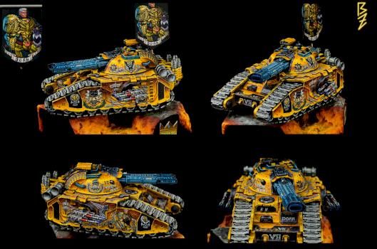 Imperial Fists   super heavy tank by breezezhu90