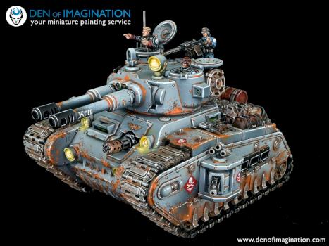 Rogal Dorn Battle Tank by DEN of IMAGINATION