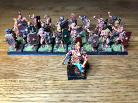 Some proxy flaggellants / mercenaries for 9th age /warhammer fantasy by Herrn