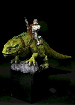 Desert Trooper on Dewback by Crozen