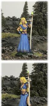 Manadis Yr Soley -  Female Elven Princess by Leslie Flynn