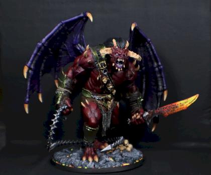 3D PRINTED BALOR DEMON by mikecarrero