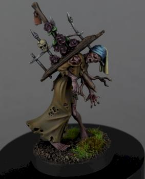 Zombie with a Pearl Earring by Red Crane Miniatures