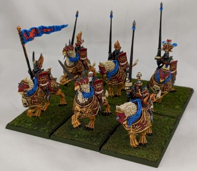 Warhammer The Empire Demigryph Knights unit by the Goat