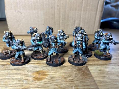 Death Korps of Krieg infantry (proxy) - Station Forge by Herrn