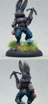 Enrieth, Female Harefolk Rogue by CocoRohan