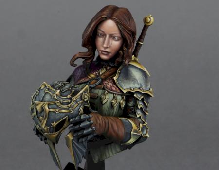 Sieghield the Twilight Heiress by Red Crane Miniatures