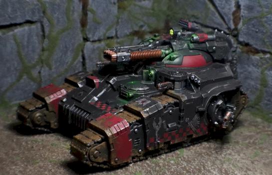 Warhammer 30k DARK Angles - TANK by mikecarrero