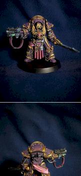 Horus Heresy Emperors Children Cataphractii Praetor by Kaiul