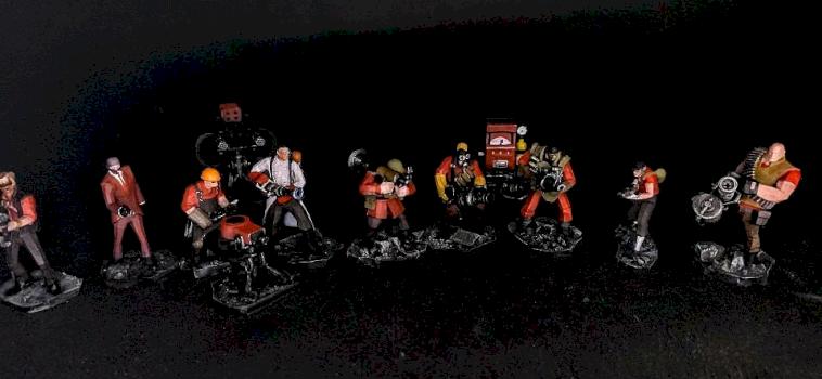 TF2 Red Team (3D print) by ayakov