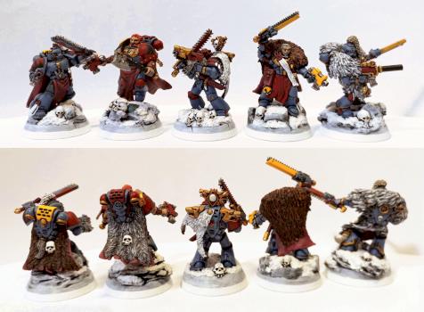 Space wolves grey hunters hack 1 by Ulfhrafn Grim