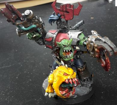 Waaaghboss with Squig by kernsystem