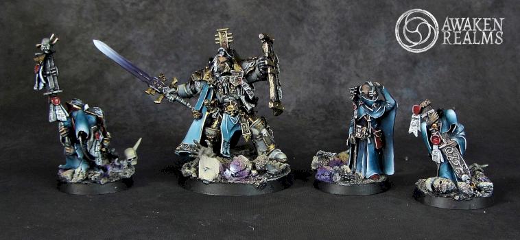 Inquisitor Hector Rex with Retinue - Ordo Malleus by Awaken Realms
