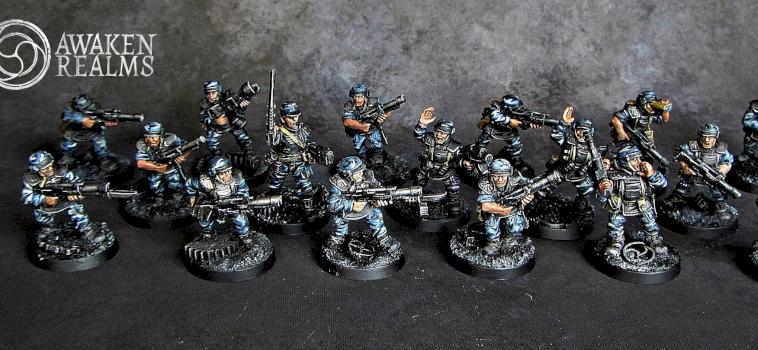Cadian Imperial Guard Infantry by Awaken Realms
