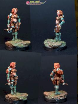 Female Bounty Hunter by belminiart