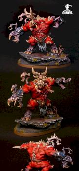 Age of Sigmar Chaos Khorne Khorgoraths by slawek