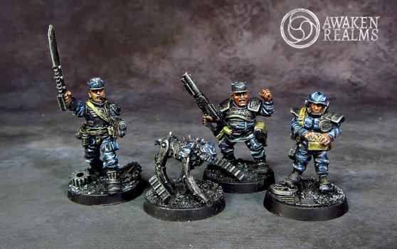Cadian Imperial Guard Officers by Awaken Realms