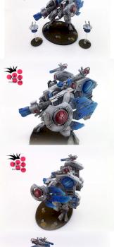 Tau XV104 Riptide Battlesuit by malinek28
