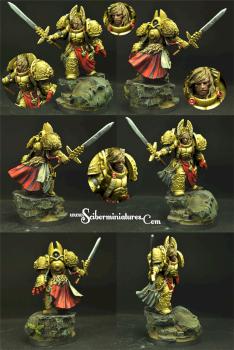 Sci Fi Cezar of Rome Painted by Scibor