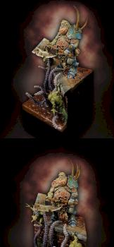 Nurgle Chaos Lord by janzik
