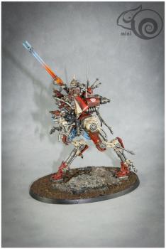 WARHAMMER 40K/ Adeptus Mechanicus / Sydonian Dragoon/Ironstrider Ballistarius by minichameleon