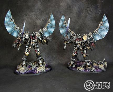 Winged Grey Knights Dreadknights by Awaken Realms