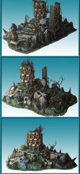 TEMPLE OF SKULLS by Budgie