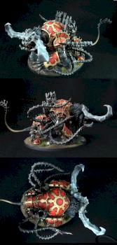 Khorne Maulerfiend by Rickfactor