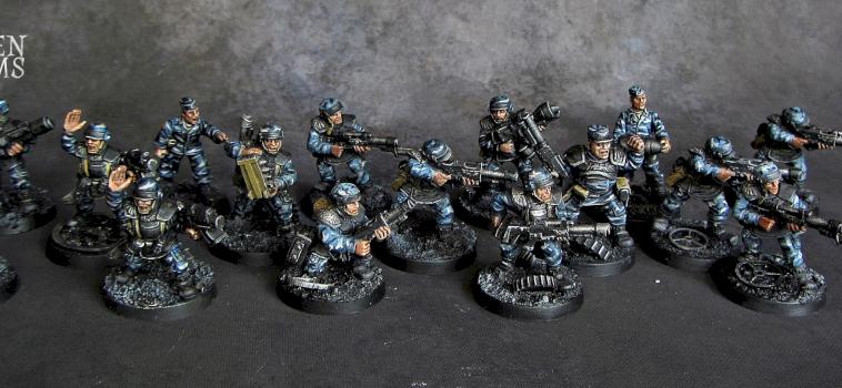 Cadian Imperial Guard Infantry by Awaken Realms