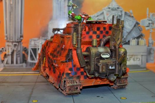 Ork Kill Bursta / Kill Blasta Tank Forgeworld by Temporaviator