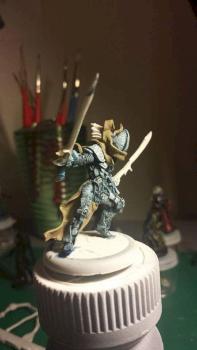 Valiant Miniatures - Nazchryzt, Planar Warrior by SMChristopher
