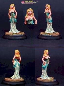 Female Mage Seductress by belminiart