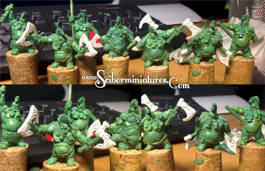 Dwarves - work in progress by Scibor