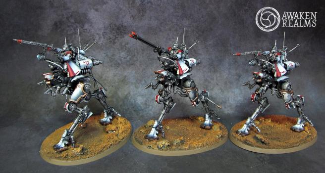 Sydonian Dragoon / Ironstrider Ballistarius - Forge World Metalika by Awaken Realms