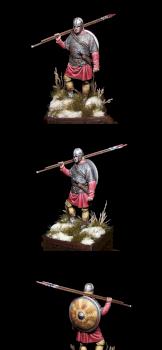 Northumbrian warrior by Novák Máté